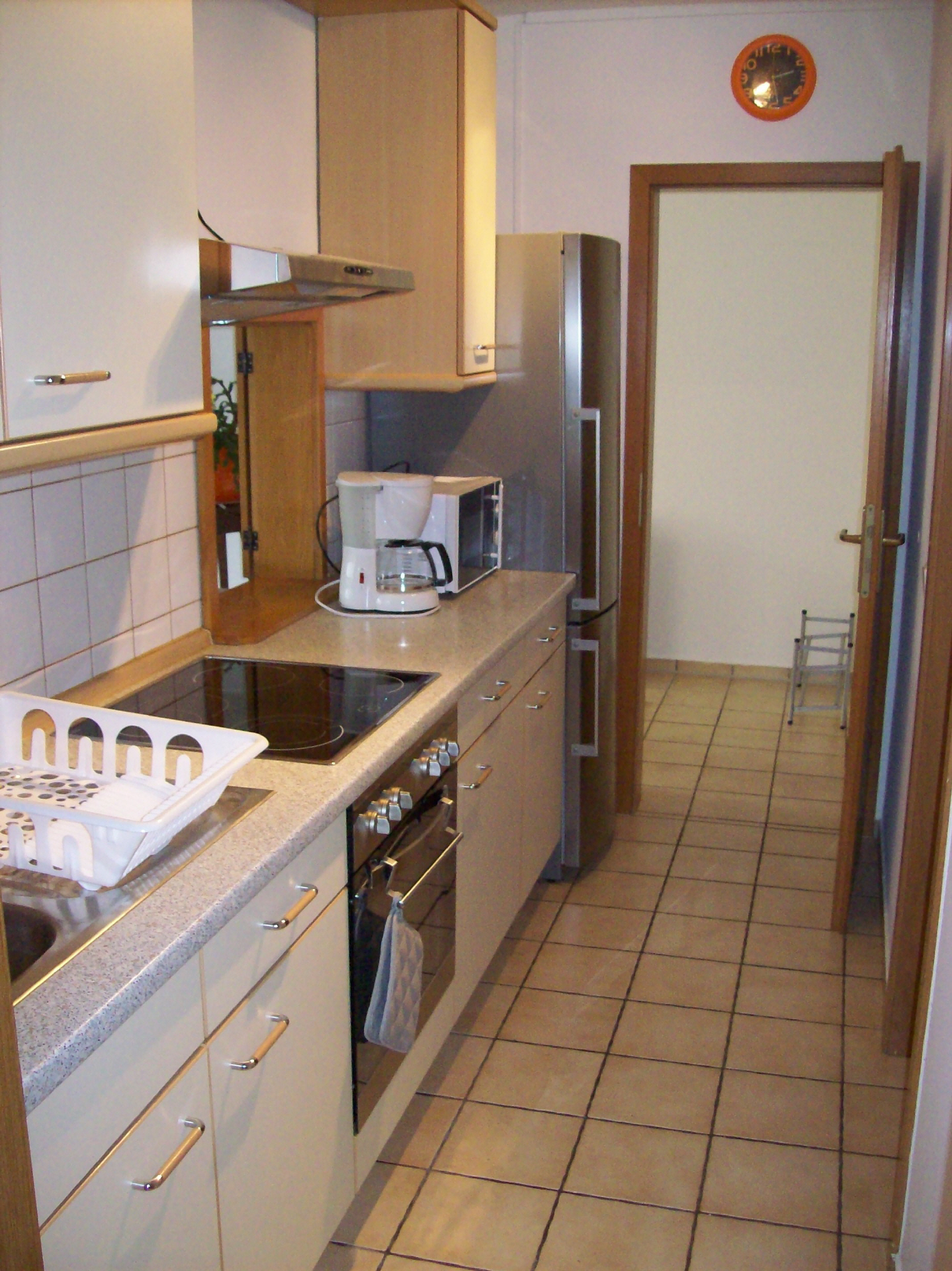 Küche der Ferienwohnung 1 in Mendig