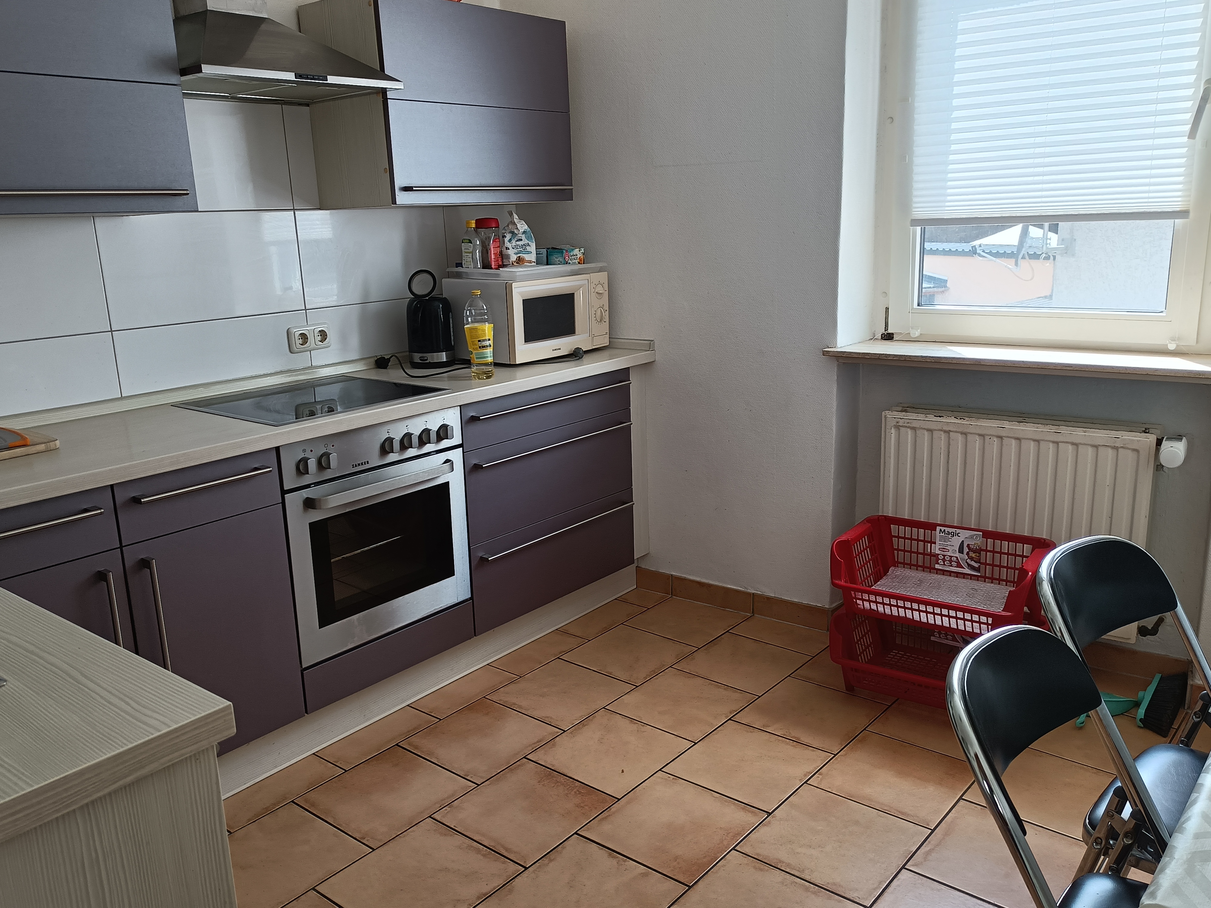 Küche der Ferienwohnung 2 im ersten Obergeschoss