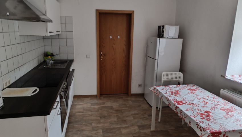 Küche der Ferienwohnung 3 im zweiten Obergeschoss